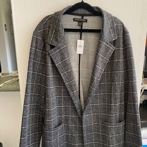 Banana Republic Plaid Coat